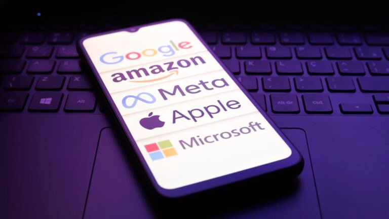 Apple drops 7%, Amazon surges 12% after earnings