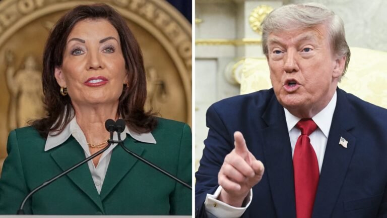 Trump blasts New York Gov. Hochul over AI data center moratorium