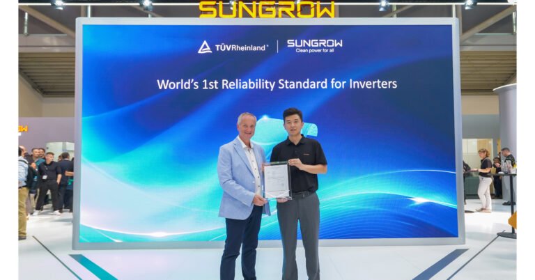 Sungrow and TÜV Rheinland Redefine Industry Rule: World’s First Inverter Long-Term Reliability Corporate Standards Released