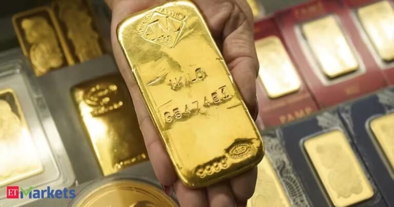 Gold slides over 1% as oil surges on Strait of Hormuz closure fears