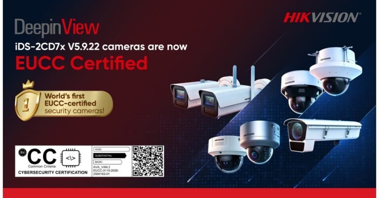 Hikvision obtient la première certification EUCC du secteur pour ses caméras réseau