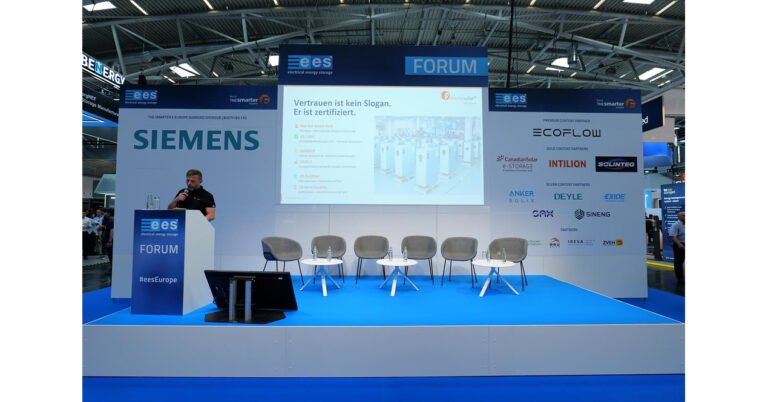 Felicitysolar stärkt seine europäische Präsenz mit integrierten Energiespeicher- und Smart-Energy-Management-Lösungen auf der The Smarter E Europe 2026