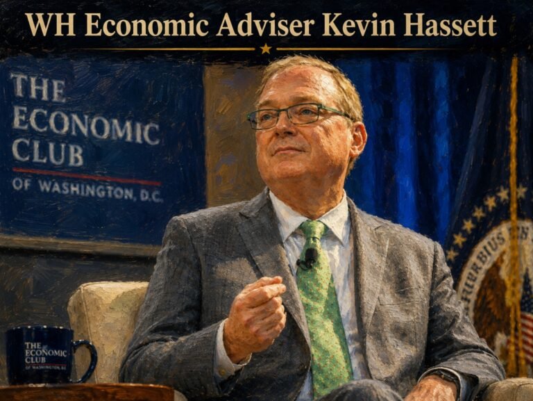 WH Economic Advisor Hassett: Pres Trump has hard regard for Kevin Warsh.