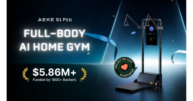 L’AEKE S1 Pro a levé plus de 5,86 millions de dollars américains sur Kickstarter, marquant ainsi une nouvelle étape importante pour les salles de sport connectées à domicile