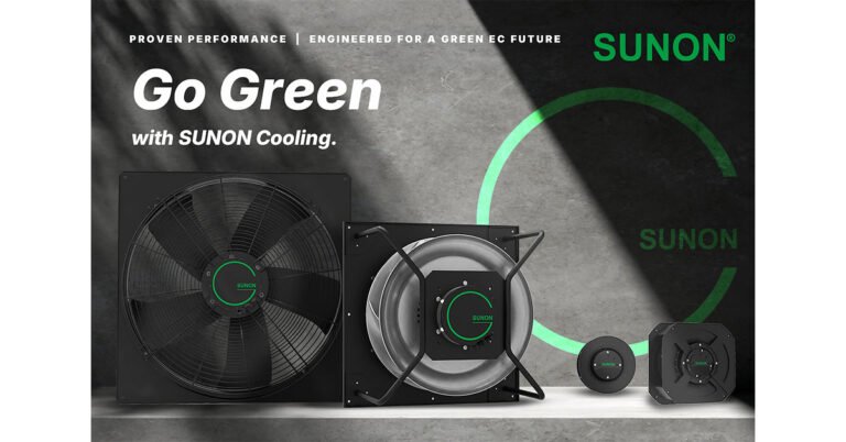 SUNON Unveils ErP 2026-Ready Green EC Fans to Power Next-Gen AI Infrastructure