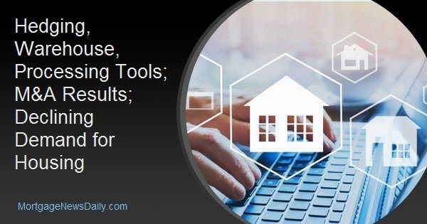 Hedging, Warehouse, Processing Tools; M&A Results; Declining Demand for Housing