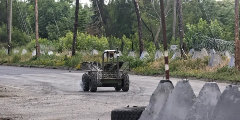 Ukraine Ground Drone Usage Doubled in 6 Months As ‘Kill Zone’ Expands