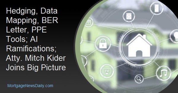 Hedging, Data Mapping, BER Letter, PPE Tools; AI Ramifications; Atty. Mitch Kider Joins Big Picture