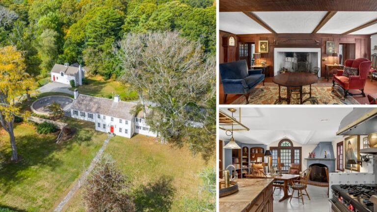 Antique Dealer’s 1740 Cape Cod Estate Offers a ‘Rare’ Glimpse Into the Past