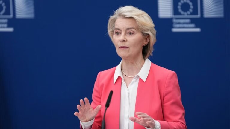 The European Union’s chief is considering social media restrictions for kids under 13