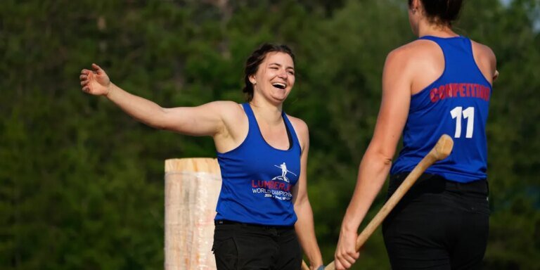 Three women’s world records set at Lumberjack World Championships in Wisconsin