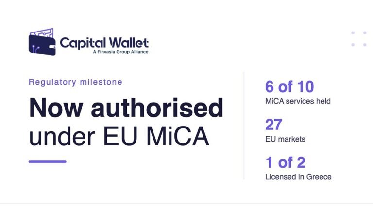 Capital Wallet Greece Secures Landmark MiCA CASP Authorisation, Opening Doors to EU-Wide Expansion