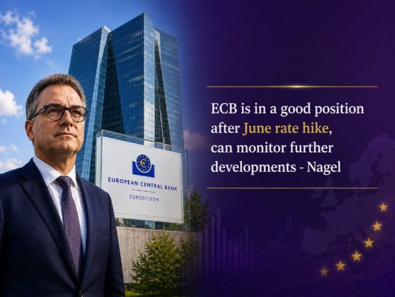 ECB policymaker Nagel says should not pre-commit to any rate move before September meeting
