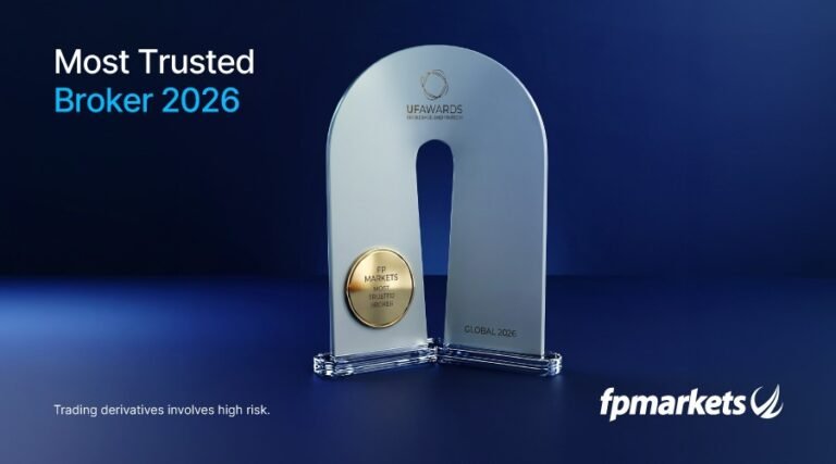 FP Markets Wins Most Trusted Broker at the UF Awards Global 2026
