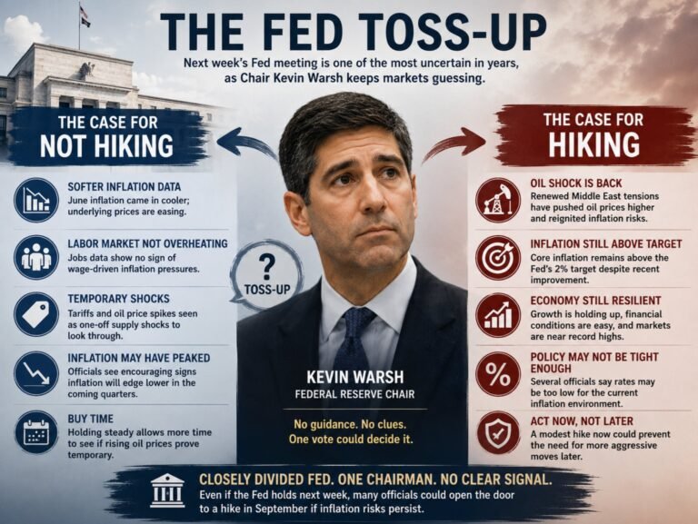 WSJ Timiraos: Fed is heading into one of the most unpredictable meetings
