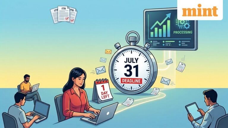 ITR deadline 2026: Govt says portal can handle 1 cr returns daily; experts explain why you shouldn’t wait until July 31