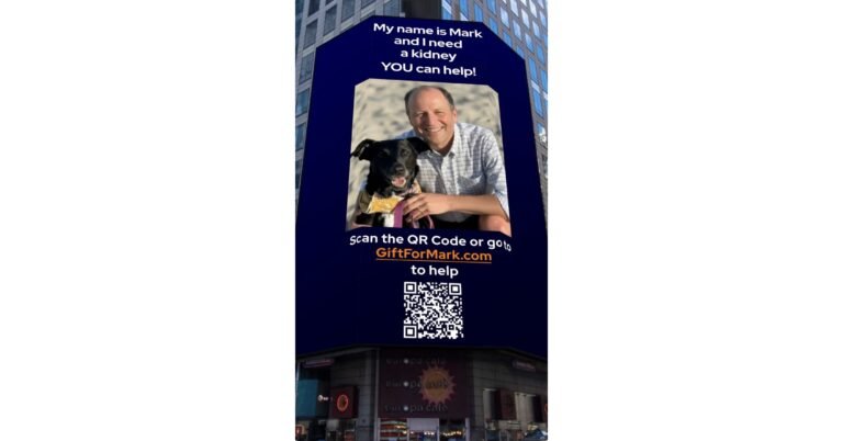 Kidney Solutions: A Times Square Billboard Changed Two Lives. A New Jersey Father Is Now Hoping It Can Save His