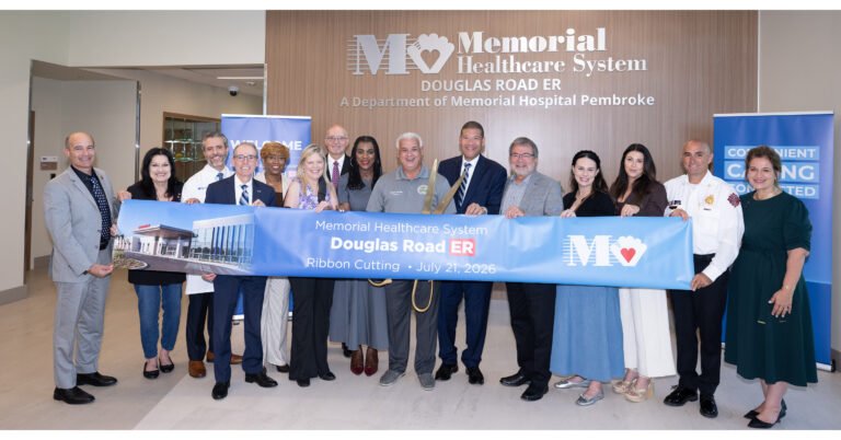 Memorial Healthcare System Opens Douglas Road ER in Pembroke Pines
