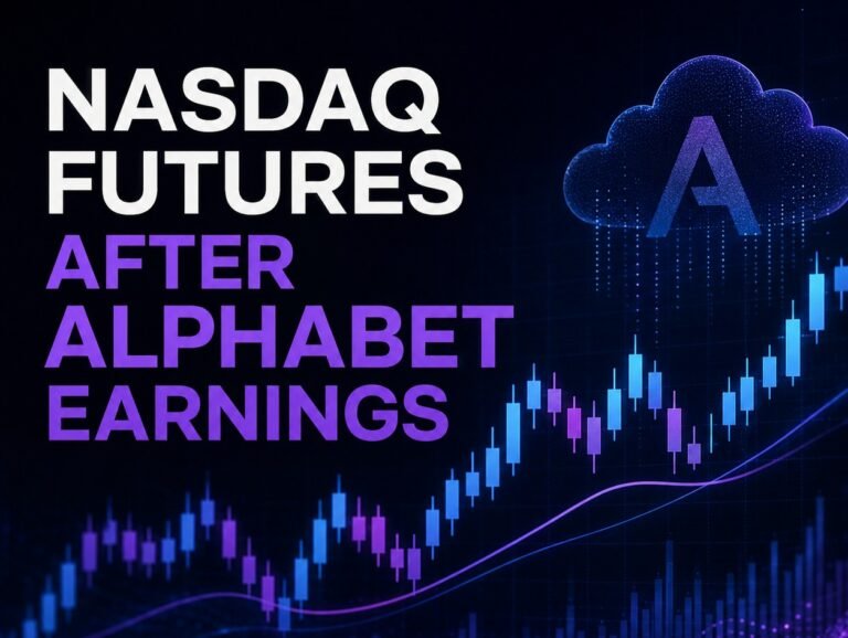 Nasdaq analysis today shows Alphabet’s slightly bearish reaction after its earnings give bears a slight advantage
