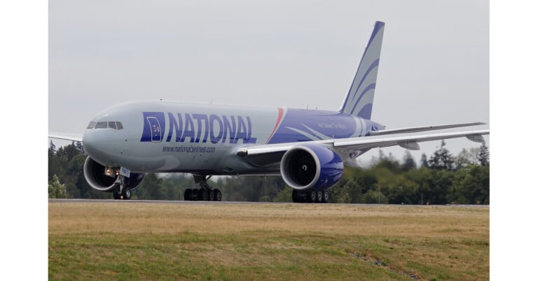 National Airlines Accelerates Fleet Expansion with Delivery of Third Boeing 777-200 Freighter