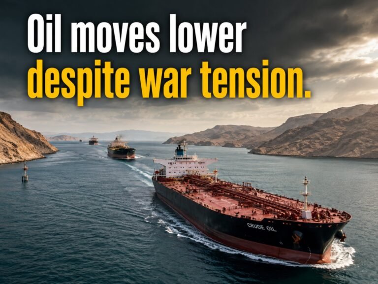 Crude oil runs to a new session low