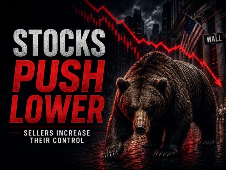 NASDAQ shares remain under pressure. S&P moves below trendline