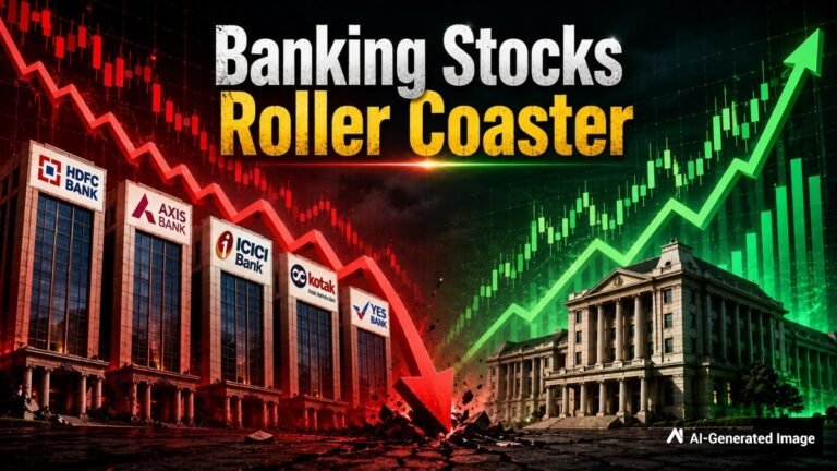 Bank Nifty Crashed Almost 1,000 Pts After HDFC, Axis, ICICI, Kotak, Yes Bank Q1 Results; Nifty Private Bank Drops, PSU Bank Stocks Rises