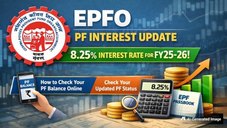 EPFO Starts Crediting 8.25% Interest For FY25-26: How To Check Updated PF Balance Online?