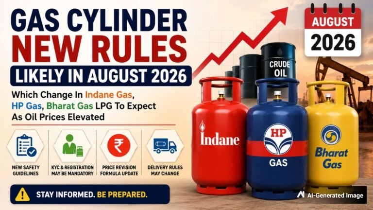 Gas Cylinder New Rules Likely In August 2026: Which Changes To Expect In Indane Gas, HP Gas, Bharat Gas LPG As Oil Prices Elevated?
