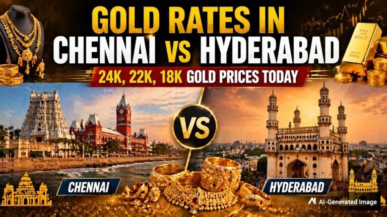 Gold Rate Crashes By Rs 40,400 In Chennai, Hyderabad In 3 Days; 24K, 22K, 18K Gold Prices Today (08/07/2026)