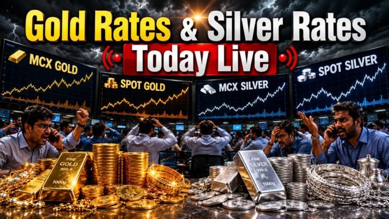Gold Rates & Silver Rates Today (27/07/2026) LIVE: MCX Gold & Silver Price Corrects Mildly But Stays Positive As COMEX Pulls Away From $4,100; Latest 24K, 22K, 18K Gold Prices Today