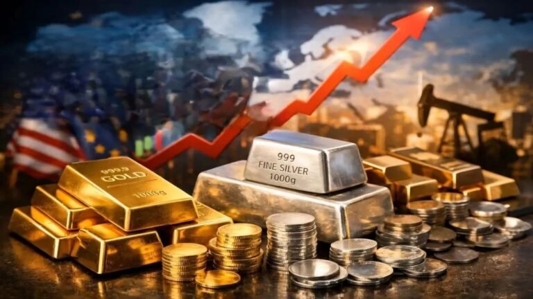 Gold Rates & Silver Rates Today (23/07/2026) LIVE: MCX Gold Down Rs 1,000 & Silver Price Falls Rs 1,500 As Crude Oil Nears 97; Know 24K, 22K, 18K Gold Prices Today