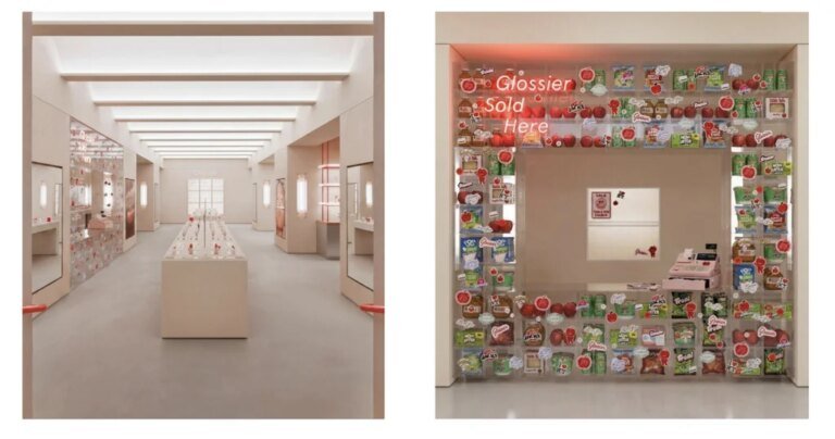 Glossier’s big brand revamp begins with a juicy ode to its New York City roots