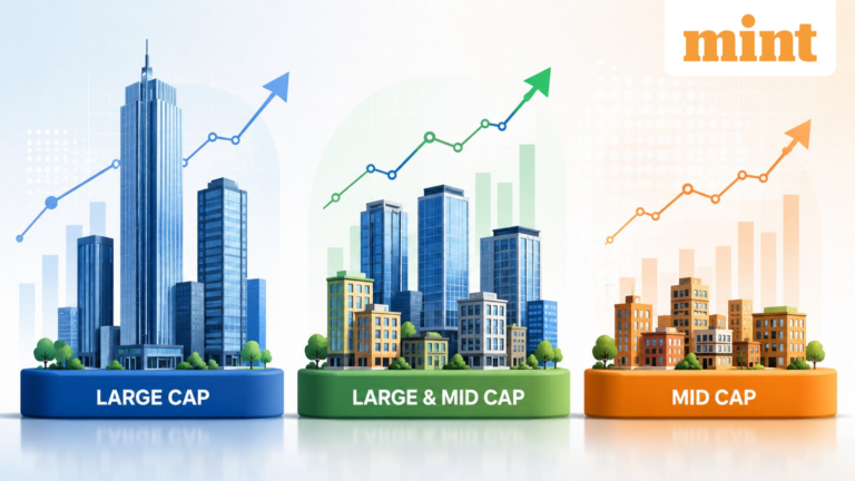 Large & mid-cap funds strike a balance: Higher returns than large-caps, lower volatility than mid-caps