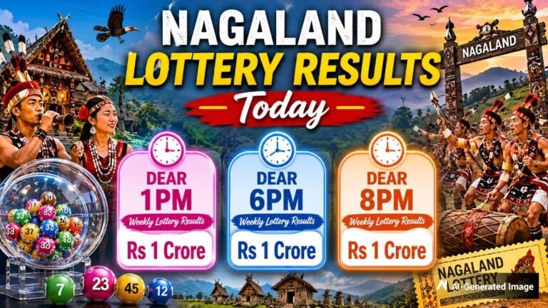 Nagaland Dear Lottery Result Today 14.7.2026 1 PM 6 PM 8 PM | Lottery Sambad LIVE: Check Full Winners List