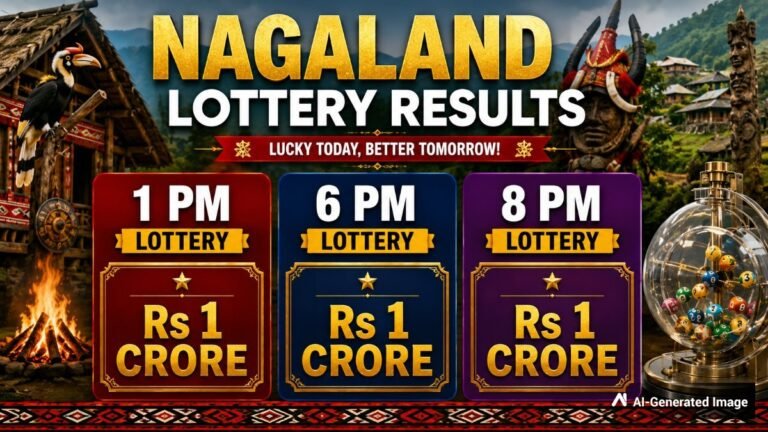 Nagaland Dear Lottery Result Today 21.7.2026 1 PM 6 PM 8 PM | Lottery Sambad LIVE: Check Full Winners List
