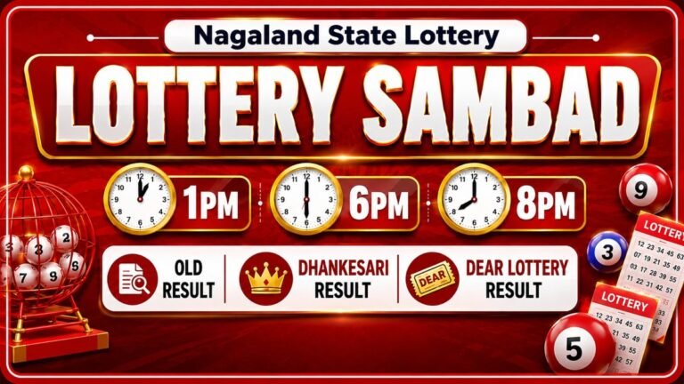 Nagaland Dear Lottery Result Today 10.7.2026 1 PM 6 PM 8 PM | Lottery Sambad LIVE On Friday; Full Winners List