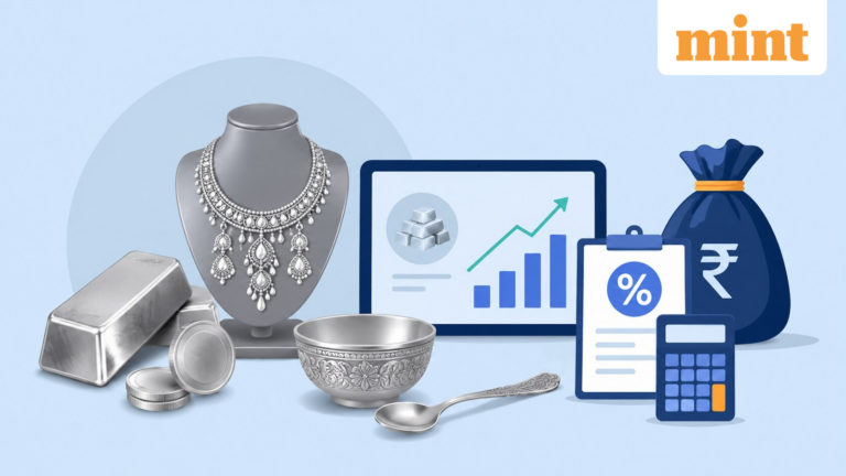 Buying or investing in silver: Here’s how silver ETFs, FoFs, jewellery and utensils are taxed