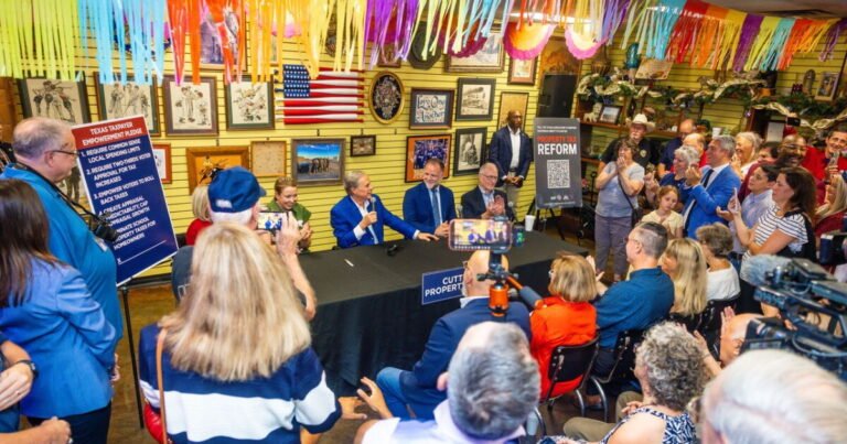 Texas officials set priorities for 2027 legislative session