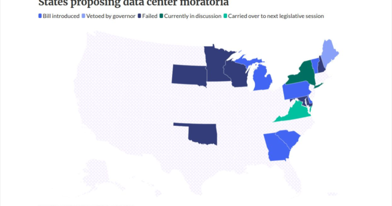 How states are responding to data center risk on housing