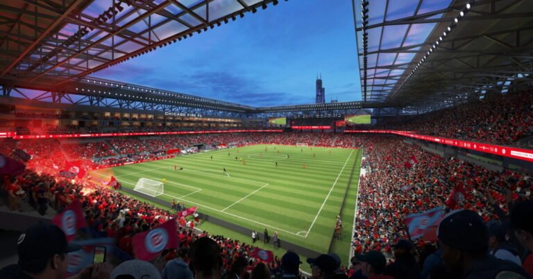 Chicago to finance infrastructure around new soccer stadium